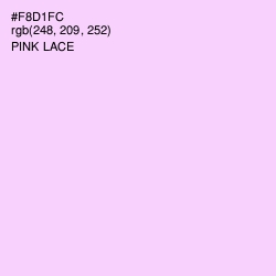 #F8D1FC - Pink Lace Color Image